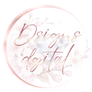Dsignsdgital shop icon golden ring with sakura flowers and diamond symbol